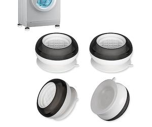 Alyvisun Washing Machine Feet Pads, 4PCS Universal Anti-Vibration Foot Mat Anti Slip Base Shock Absorber Support Stand for Dryer, Dishwasher