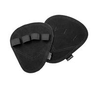 Alyxen 1 Pair Training Grip Pads,Grip Pad Workout Gloves, Gloves Four Finger Cowhide Gym Grips Pads, Durable Alternative to Workout Gloves,for Pull-Ups,Fitness,Bodybuilding Sport(Black)