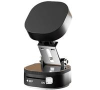 Alyxen Vacuum Magnetic Phone Holder for Car,Suction Phone Mount 360° Rotatable,Foldable & Adjustable,for iPhone 16 Pro MAX 15 14 13 12 & Android,Black (Black)