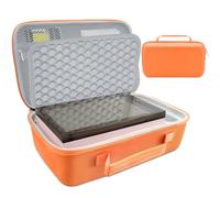 ALZ-LZHQ Hard Storage Case Compatible for Liene 4x6 Photo Printer Carrying Case Storage Holder for Cartridge Refill Photo Paper Charger Accessories Portable Travel Protective Bag (Case Only)