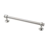 Alzassbg Brushed Satin Nickel Cabinet Pulls and Handles 10 Pack, AL3082SN | 7 Inch(177mm) Hole Center, Solid Metal Build, Straight Bar Decorative Cabinet Handles, Hardware for Cabinets and Drawers