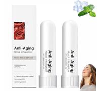 Alzclipp Inhaler,Alzclipp Memory Boost,Anti-Aging Nasal Inhalation,Portable Nasal Suction Stick,Clean Your Nose and Enjoy Fresh Air,Natural Ingredientsrefreshing Nasal Inhaler for Men and Women (2Pcs)