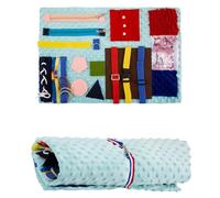 Alzheimer Toys for Elderly Alzheimer,Alzheimer Sensory Blanket,Elderly Dementia Blanket and Professional Dementia Hands for Alzheimer's, Dementia, Asperger's