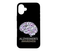 Alzheimer's Awareness Advocate Neurology Dementia Research Case for iPhone 16 Plus