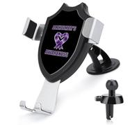 Alzheimer's Awareness Car Phone Holder Rotatable Mount Dashboard Windshield Air Vent Accessories