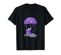 Alzheimer's Awareness Elephant Art Uniting Families Memory T-Shirt