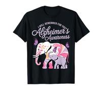 Alzheimer's Awareness Elephant I Will Remember for You T-Shirt