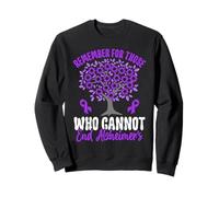 Alzheimer's Awareness Month Fight Vintage Dementia Sweatshirt