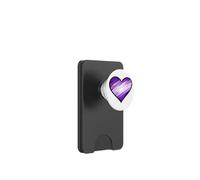 Alzheimers Awareness Purple Heart Dementia Support Shirt PopSockets PopWallet for MagSafe