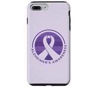 ALZHEIMER'S AWARENESS PURPLE RIBBON Memory Walk Meme Case for iPhone 7 Plus/8 Plus