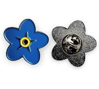 Alzheimer's/Dementia Forget Me Not solidarity Flower Pin Badge (1)