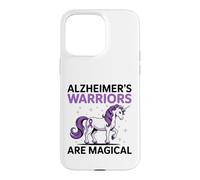 Alzheimer's Warriors Magical Unicorn Awareness Case for iPhone 15 Pro Max
