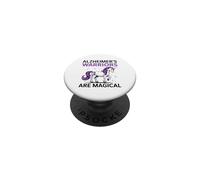 Alzheimer's Warriors Magical Unicorn Awareness PopSockets Adhesive PopGrip