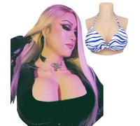 ALZRGORA Silicone Breast,Silicone Breastplate,Fake Boobs, Breast Plate,Fake breasts Forms, B-G Cup,Drag Queen,Crossdresser