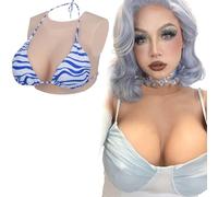 ALZRGORA Silicone Breasts Fake Breast silicone breast plate Silicone Breastplate C-G Cup For Drag Queen Crossdresser Cosplay
