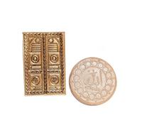 ALZUBAIDI Shia Islam Prayer Stone Turba, Mohr, Sajda Imam Hussein, from Iraq, Karbala, in 2 Different Shapes, Round or Octagonal (7 x 7 cm Diameter)