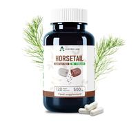 Alzuro Lab Horsetail Extract 500mg - 120 Vegan Capsules | High Strength 10:1 Extract | Equivalent to 5,000mg | Hair, Skin & Nail Support | Natural Silica Source | 3rd Party Lab Tested | GMP Certified
