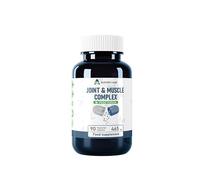 Alzuro Labs Joint & Muscle Complex 465mg - 90 Vegan Capsules | Boswellia Serrata, Devil’s Claw, Pea, Vitamin C & D3 | Anti-Inflammatory, Bone & Collagen Forming | 3rd Party Lab Tested | GMP Certified