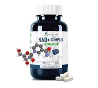 Alzuro Labs NAD+ Precursor Complex | 300 mg per Capsule | Nicotinamide Riboside 150 mg + Vitamin B3 150 mg | 1-a-Day Formula | 90 Vegan Capsules | EU Made & Lab Tested