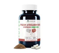 Alzuro Labs Pygeum Africanum | 5,000mg Equivalent | 250mg 20:1 Bark Extract (13% Phytosterols) | 120 Vegan Capsules | 4-Month Supply | Prunus africana | GMP & 3rd Party Lab Tested