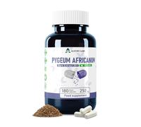 Alzuro Labs Pygeum Africanum 5,000mg Equivalent | High Strength 250mg 20:1 Bark Extract (13% Phytosterols) | 180 Vegan Capsules | Men's Daily Wellbeing | GMP & 3rd Party Lab Tested
