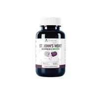 Alzuro Labs St. John’s Wort 5,000mg Equivalent (500mg 10:1 Extract) - 90 Vegan Capsules | Natural Mood & Emotional Balance Support | Non-GMO | GMP Certified | Herbal Supplement for Calm & Wellbeing