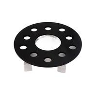 ALZZTUND Wheel Spacers Shims For Toyota 86 2Pieces 3/5/10mm Wheel Spacer Adapter PCD 5x100 CB 56.1mm 5 Lug Car Hub Spacers(2Piece 5mm Black)