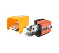 AM-10 Pneumatic Terminal Crimping Machine Air Powered Cold Press Terminal Crimping Tool with 4/6/9/15 Sets of Dies High Speed(6 Jaws)