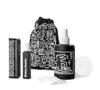 3-in-1 Vinyl Record Cleaning Kit - Vinyl LP Record Cleaning Kit with Cleaning Spray, Antistatic Carbon Fibre Brush and Needle Brush | Record Cleaner for Better Sound, Keith Haring Edition