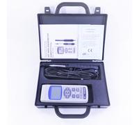 AM-4234SD Hot Wire Anemometer with Hot Wire Probe and Humidity/Temp. Probe Wind Speed Meter