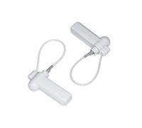 AM 58KHz/8.2Mhz RF Security Clothing Tags with Lanyard - Mini Retail Security Tag for Clothes, Shoes, Bags - EAS Security Tags