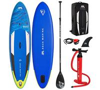 AM AQUA MARINA Unisex Adult - All-around Isup, 3.2m/15cm, Beast Advanced All Around iSUP 3 2m 15cm with paddle and safety leash, Blau, 320 x 81 15 cm EU