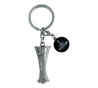 Am Ball Com UEFA Europa Conference League Final 2025 Wroclaw Trophy Keyring 45mm, 3D Mini Replica, AZ Alkmaar vs Villarreal CF, Football Souvenir, Gift for Men