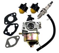 AM Carburettor Set for Einhell GC-PM 46/1 S, GC-PM 51/2 S HW, HBM 46 R Lawnmower Carburetor with Primer Spark Plug