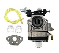 AM Carburettor Set with Fuel Hose for Scheppach MFH 3300-4P (MFH3300-4P) Sunseeker SK-C33/SS Brush Cutter