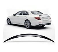 AM Carparts Sport Rear Trunk Spoiler Gloss Black For Mercedes E-Class W213