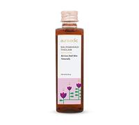 AM Creation Auravedic Nalpamaradi Thailam 100ml Skin Brightening Face Oil for Glowing Skin, Sun Tan Removal, Dark Spots, Skin Lightening. De Tan for Men/Women