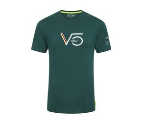 am F1 Sebastian Vettel Driver Tee Adults Green (Small)
