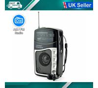 AM/FM ENTERTAINER PERSONAL SPORTS RADIO 2-BAND LLOYTRON N2201BK