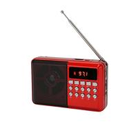 AM FM Radio Pocket, Memory Card Slot, Mp3 Voice, Longer Distance Stable Signal, Support U Disk for Music, Headphone Digital Song