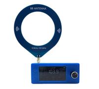 AM/FM Radio with Best Reception, Rechargeable Portable AM FM Transistor Radio, Mini Battery Operated Radios, Clear Dial Big Speaker Earphone Jack Pocket Radios Small Gifts for Seniors (Blue-Ring)