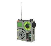 AM FM SW VHF AIR Band DSP Full Band Radio, Portable Small Multi Band Radio, Support Flashlight SOS, Stereo MP3 Player Speaker, Support TF Card, AUX