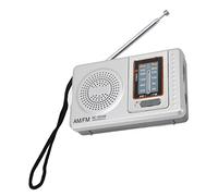 AM FM Transistor Radio, Portable Pocket Radio DSP Chip Emergency Radio Speaker with Receiver Telescopic Antenna for Home Outdoor Travel Emergency