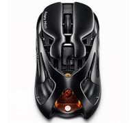 AM Infinity Gaming Wireless Mouse, 49g Metal Ultralight Hollow Design, 30000 DPI PAW3950 Sensor, 8K Polling, Hot-Swappable Battery, DIY RGB Lighting - 2.4G/Bluetooth/Wired