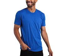 AM INTO THE Mens T Shirt - Short Sleeve Crew Neck Soft Fitted Tees S - 4XL Fresh Classic Tshirts, Essential - Royal Blue, S