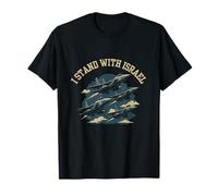 Am Israel Chai - I Stand With Israel Statement Design T-Shirt