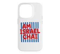 Am Israel Chai Jewish Pride Summer Jerusalem Hebrew Shalom Case for iPhone 14 Pro