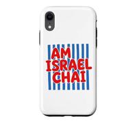 Am Israel Chai Jewish Pride Summer Jerusalem Hebrew Shalom Case for iPhone XR