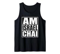 Am Israel Chai Jewish Pride Support Jewish Hebrew Jerusalem Tank Top