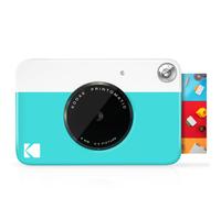 KODAK Printomatic Full-Color Instant Print Digital Camera - Zink 2x3" Sticky-Back Photo Paper - 5MP, Portable, Creative Fun Gift for Birthday, Christmas, Holiday - Blue
